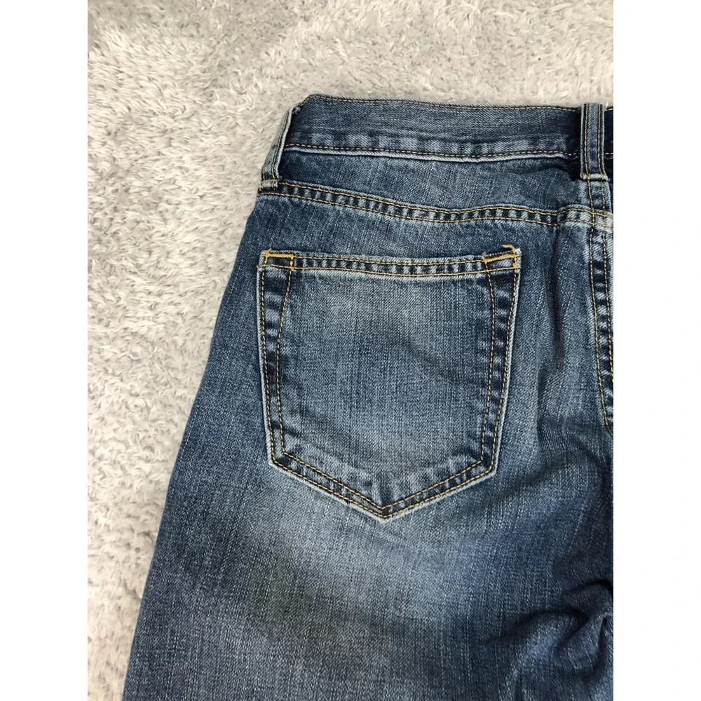 Banana Republic Jeans Mens Size 30x32 (Tag 29x32) Vintage Straight Blue Low Rise